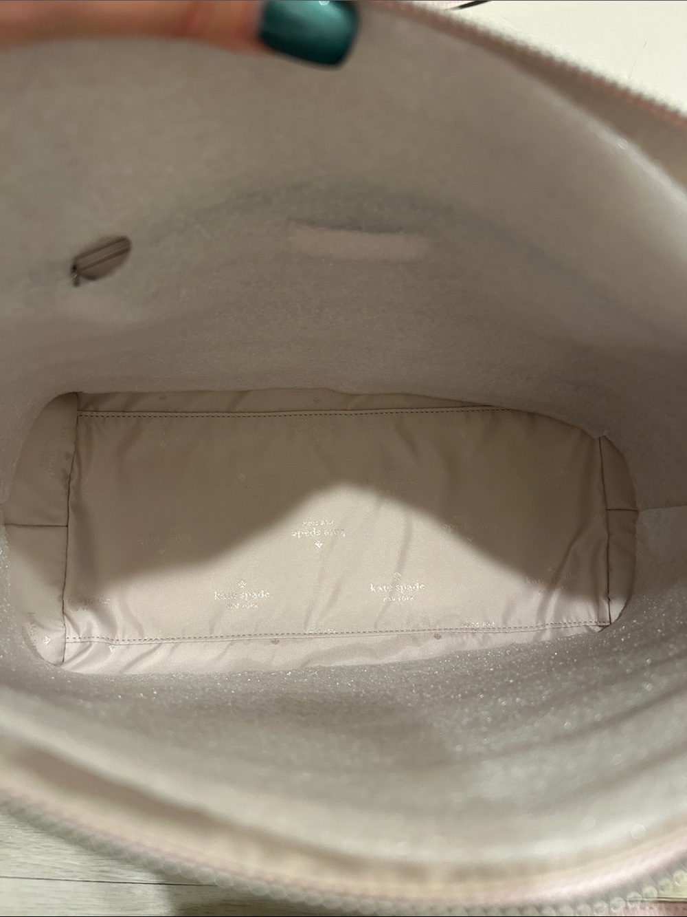 Kate Spade (NWT) All Day Tote in Shimmer Pink - Picture 10 of 16